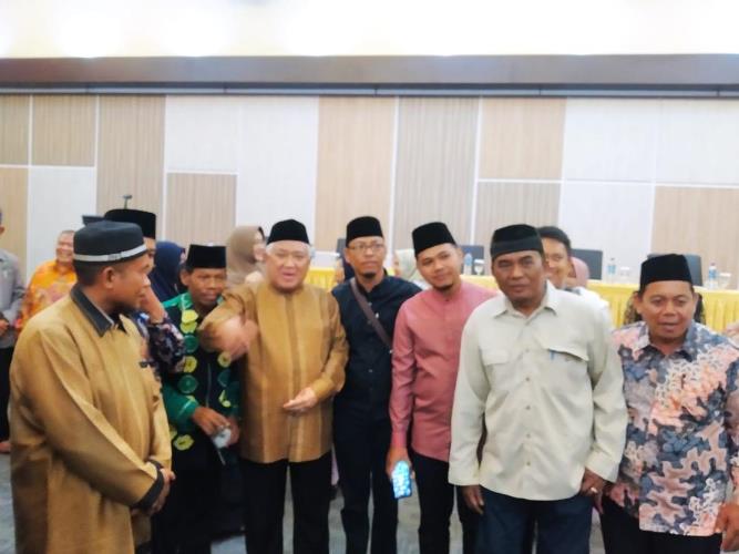 Din Syamsudin Hadiri Rakorwil DPW Partai Pelita Riau
