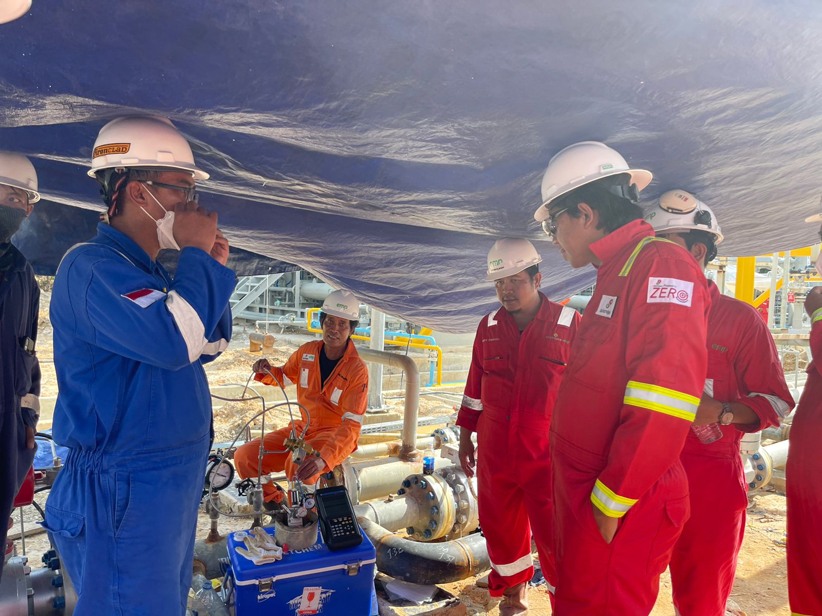 SKK Migas - EMP Bentu Ltd Salurkan Gas Perdana dari Titik Serah Baru Gas Plant ke PLN