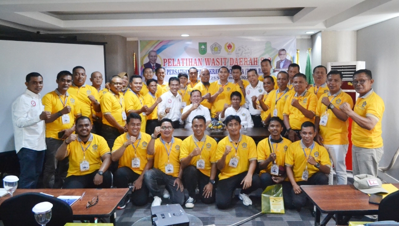 Tingkatkan Mutu, PSTI Riau Gelar Pelatihan Wasit Lisensi S-2
