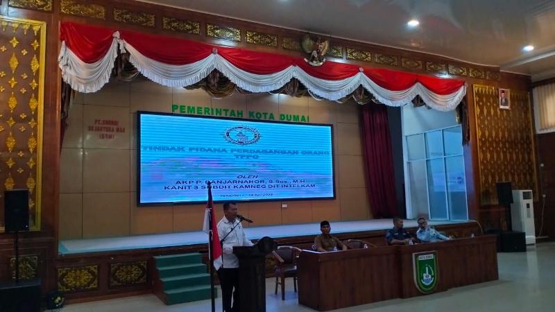 TPPO Jadi Perhatian Serius Polda Riau, Gelar Sosialisasi dan Deklarasi di Dumai